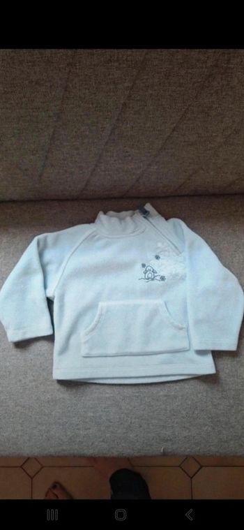 Sweat épais Tex baby 18mois 👻