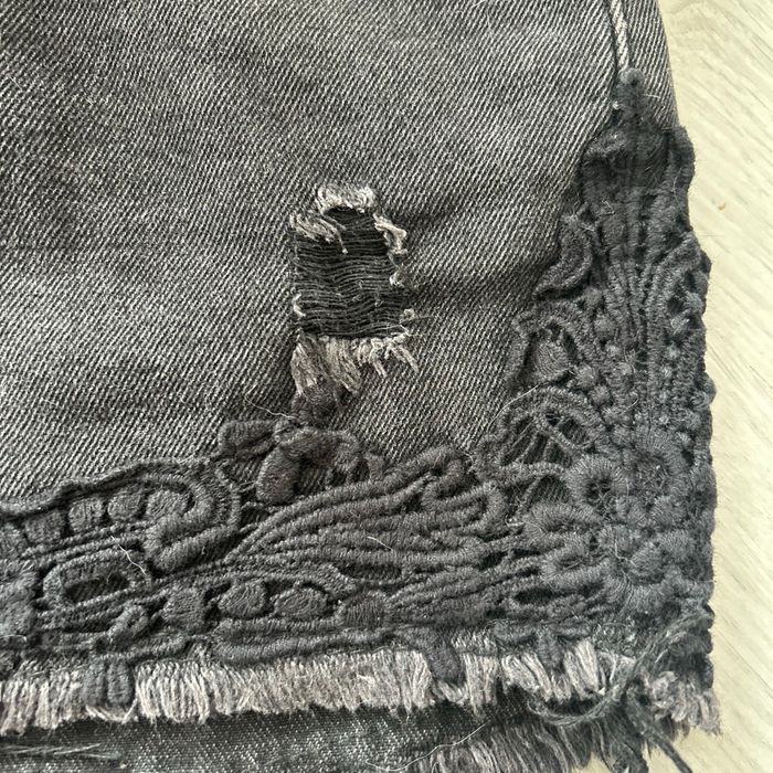 Short denim noir - photo numéro 6