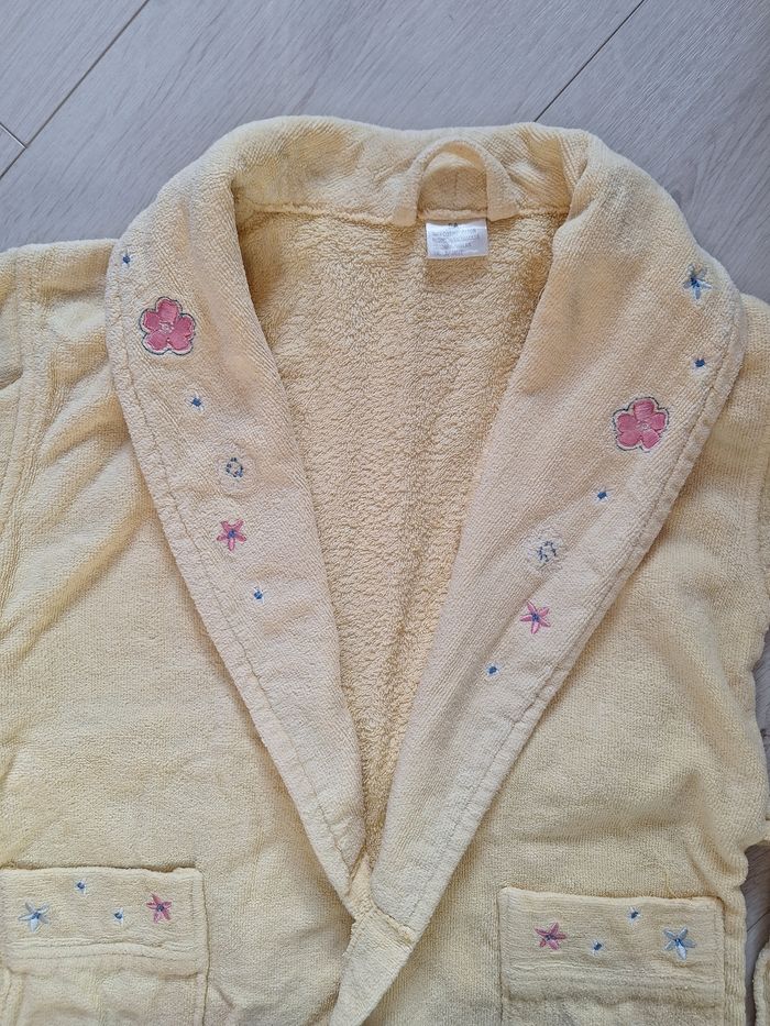 Peignoir jaune pour enfant - photo numéro 5