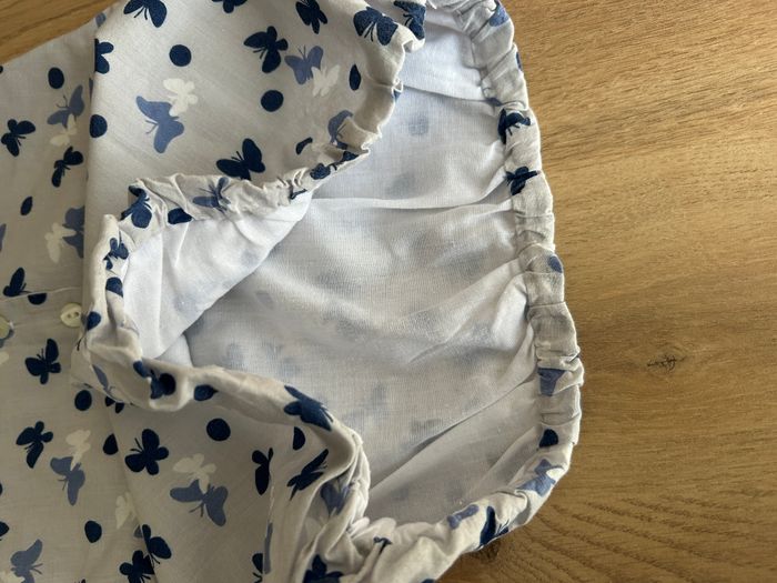 robe légère imprimé papillons taille 3 mois - photo numéro 4