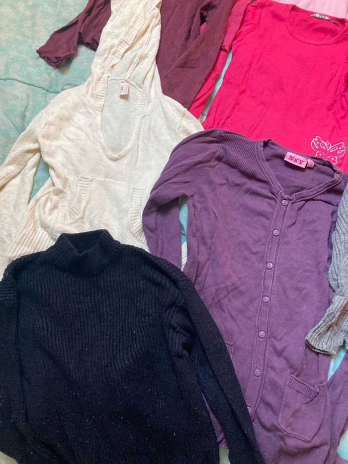 Lot de 10 habits fille 6 ans hiver - photo numéro 2