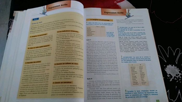 Manuel de français lectures et expression 5e - photo numéro 4