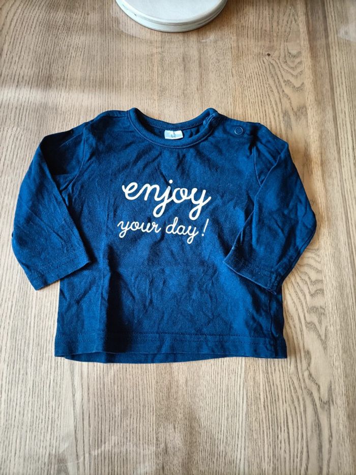 Tee-shirts manches longues bébé garçon 3 mois - photo numéro 11