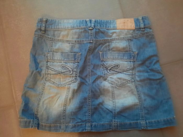 Jupe esprit en jeans - photo numéro 2