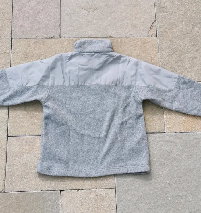 Sweat pull polaire gris 6 ans - photo numéro 2