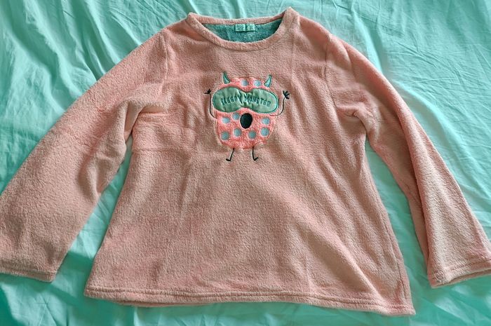 Haut de pyjama chaud femme en 40-42 - photo numéro 2