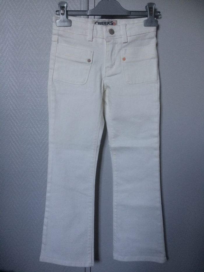 Jeans blanc/ crème
