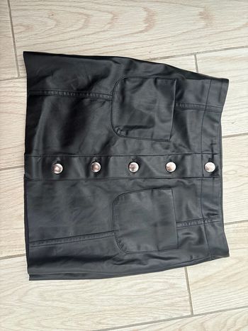 Jupe en cuir