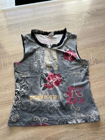 Débardeur avec dentelle