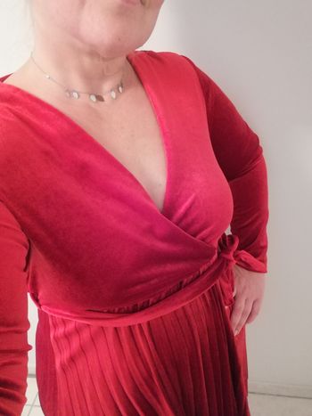 Robe Noël velours