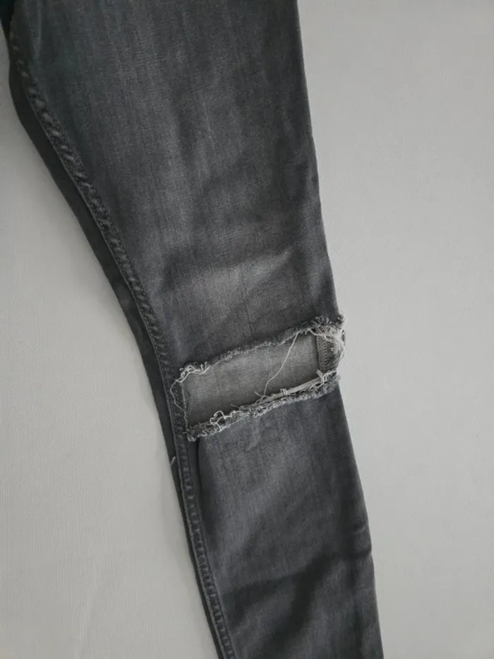 Jean skinny taille haute hollister - photo numéro 4