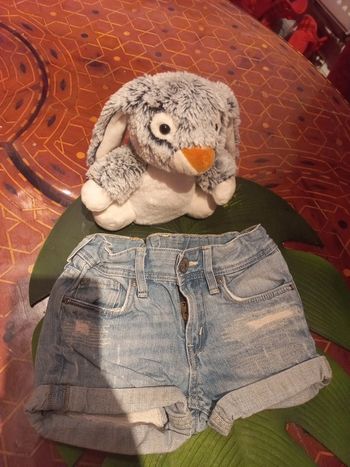 Short 24 36 mois 98 cm taille évolutive ajustable