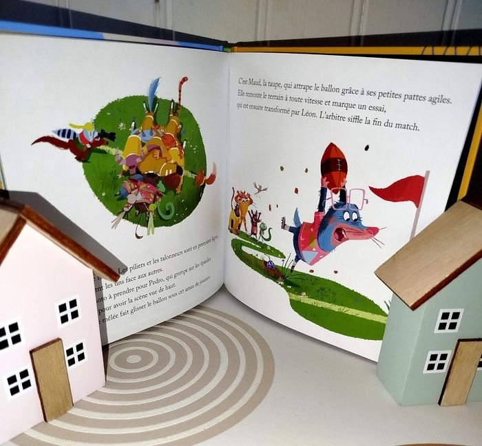 📚 Hachette Jeunesse Le Match de Rugby Neuf - photo numéro 2