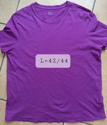 Tee-shirt violet Kiabi