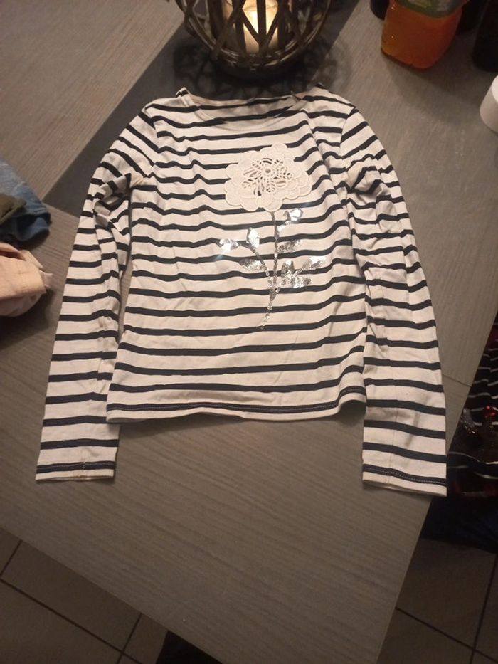 Lot tee shirt fille - photo numéro 7