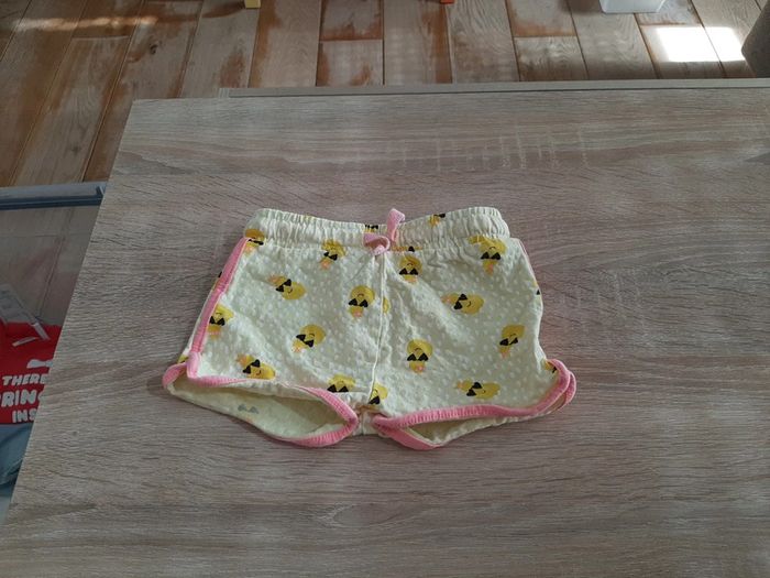 Short orchestra 18 mois jaune