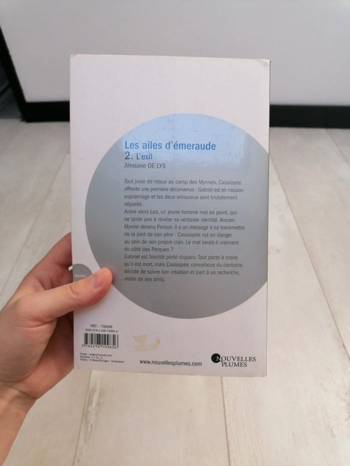 Les Ailes d'émeraude tome 2 l'exil - photo numéro 2