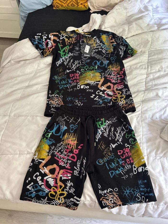 Ensemble teeshirt + short