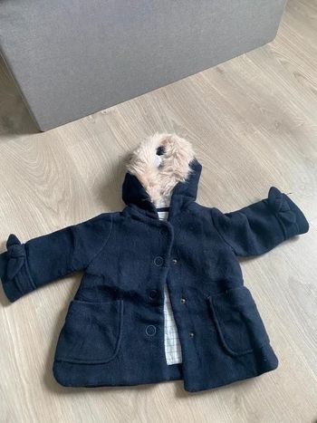 Veste à capuche bleue Zara
