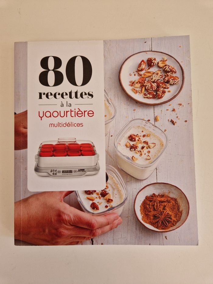 Livre : 80 recettes à la yaourtière Multidélices