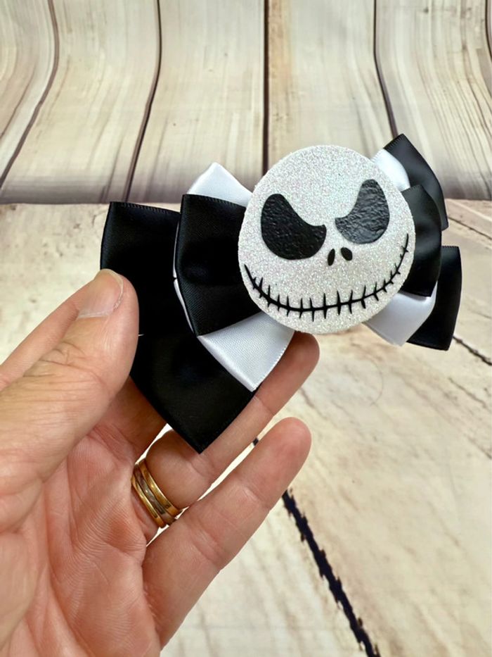 Noeud interchangeable pour serre-tête Disney L’étrange Noël de Mr Jack - photo numéro 2