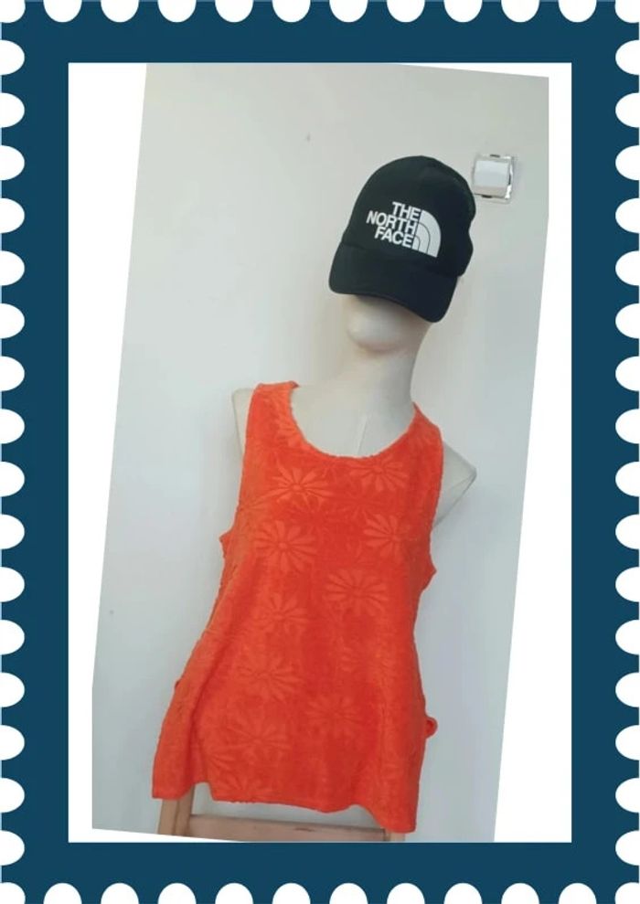 Débardeur orange Promod taille M