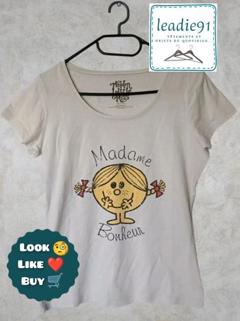 tee-shirt pyjama Mr Men Little Miss femme 36