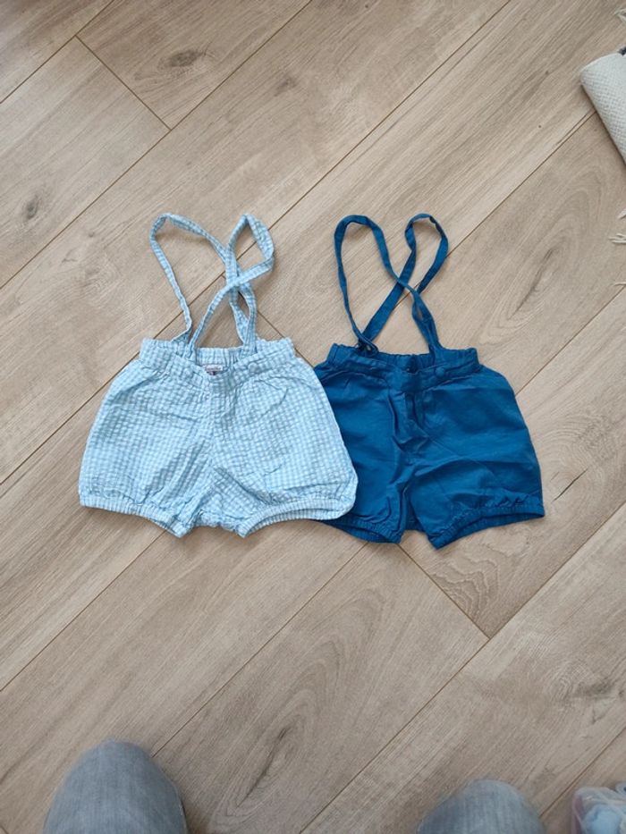 Lot 2 salopette/bloomer 24 mois