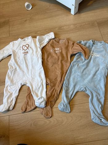 3 pyjama 6 mois