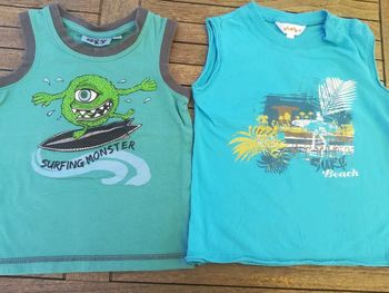 Lot de 2 débardeurs