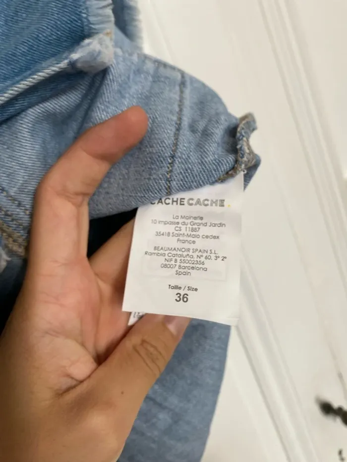 Jupe en jean 36 - photo numéro 4
