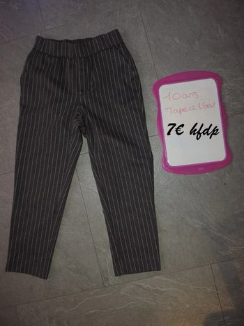 pantacourt tape à l'oeil taille 10 ans