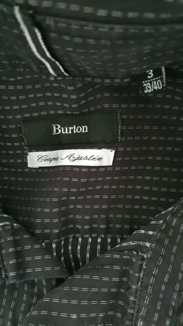 Chemise ML Burton 39/40 chelo5 - photo numéro 6