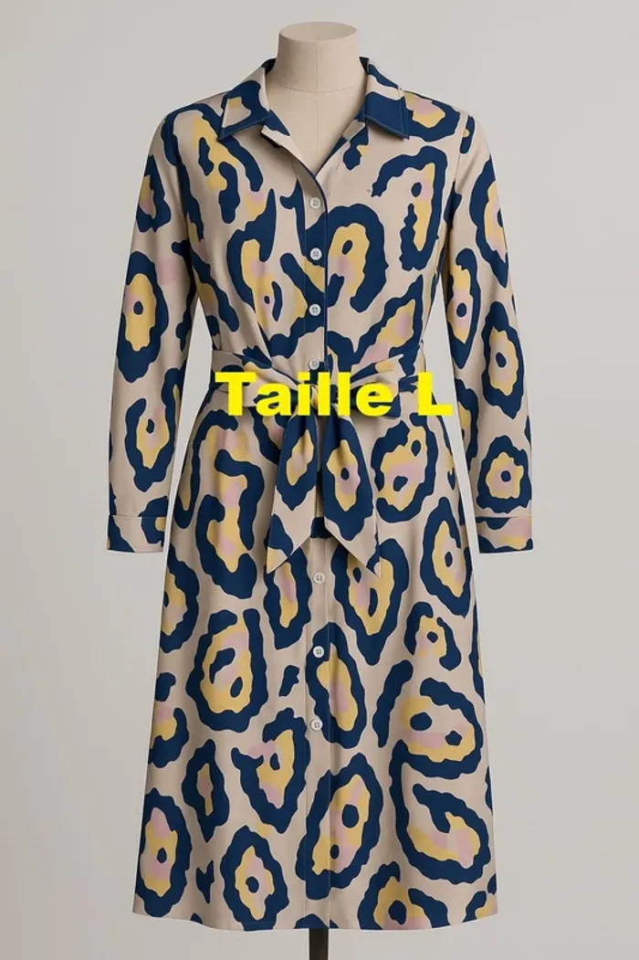 Robe longue multicolore Shein Taille L