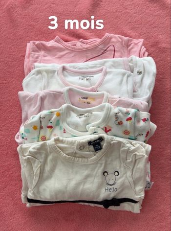 Lot de 5 pyjamas coton
