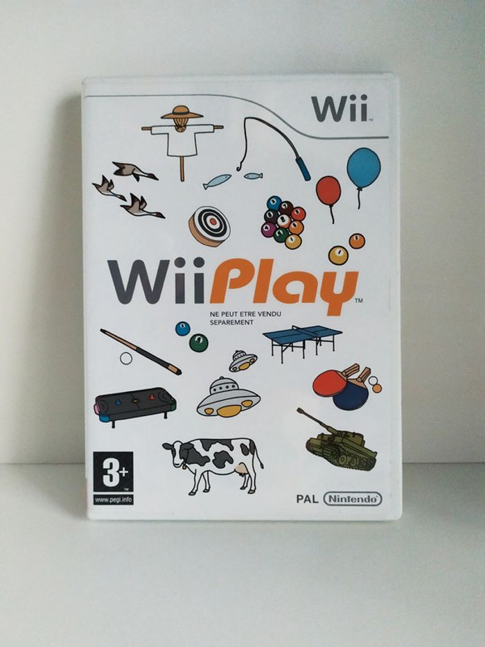 Wii Play Nintendo Wii Pal complet en boite notices CIB