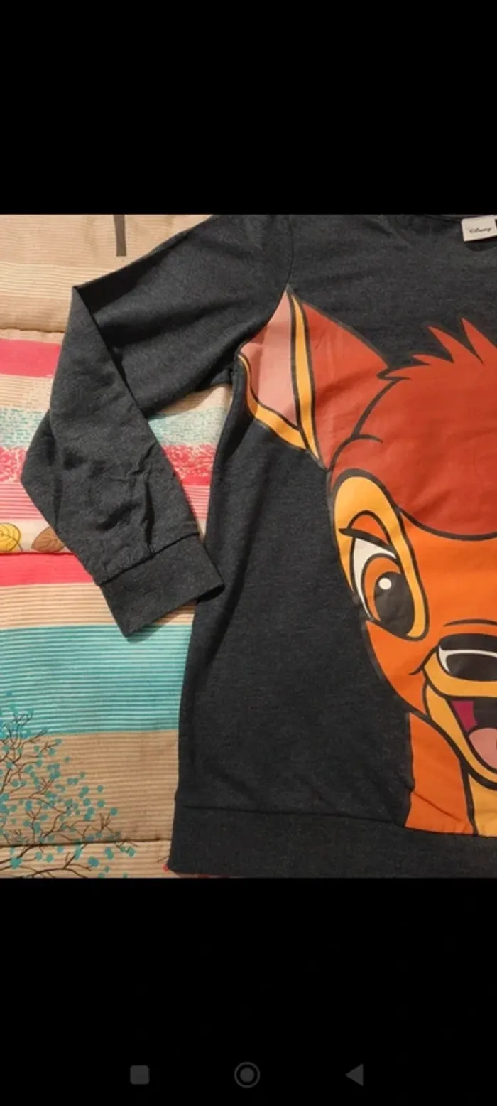 Sweat Disney Bambi T L - photo numéro 2