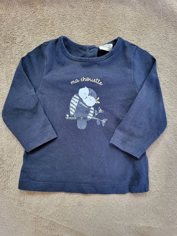 T-shirt fille 12 mois Tao