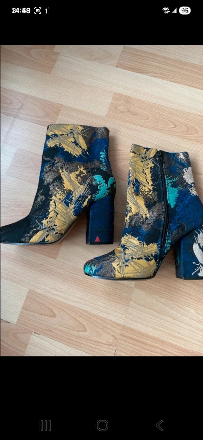 Bottine à Talon. Multicolores Asos - photo numéro 5