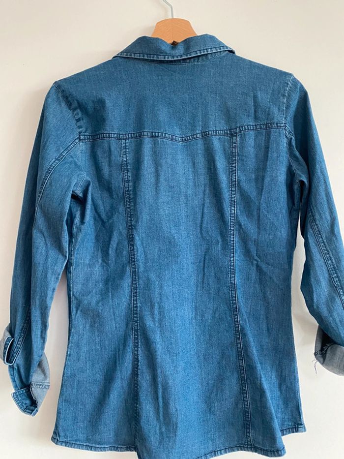 Jupe et chemise assortie jean Charlott’ - photo numéro 8