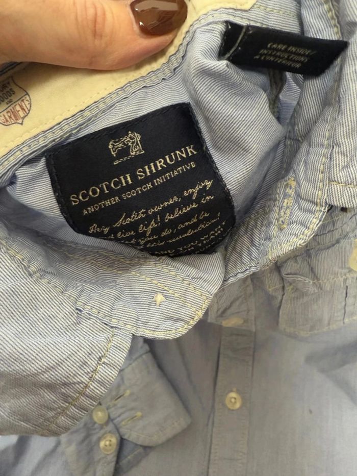 Chemise Scotch & Soda garçon taille 4 ans - photo numéro 4