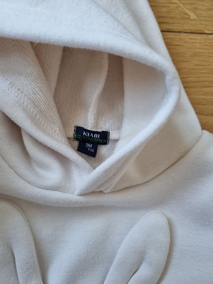 Sweat lapin 3mois - photo numéro 3