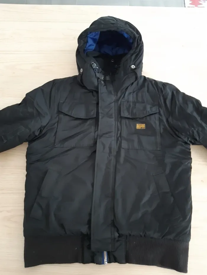 Doudoune chaude et épaisse noire G-Star taille L