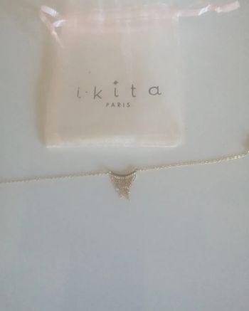 🌸Bracelet acier doré et franges de chaînettes "Ikita" Neuf 🌸