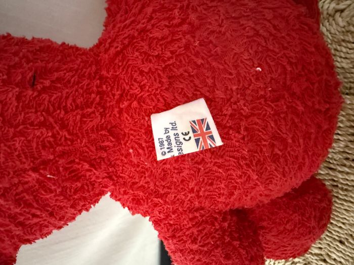 Royaume-Uni peluche ours vintage - photo numéro 5