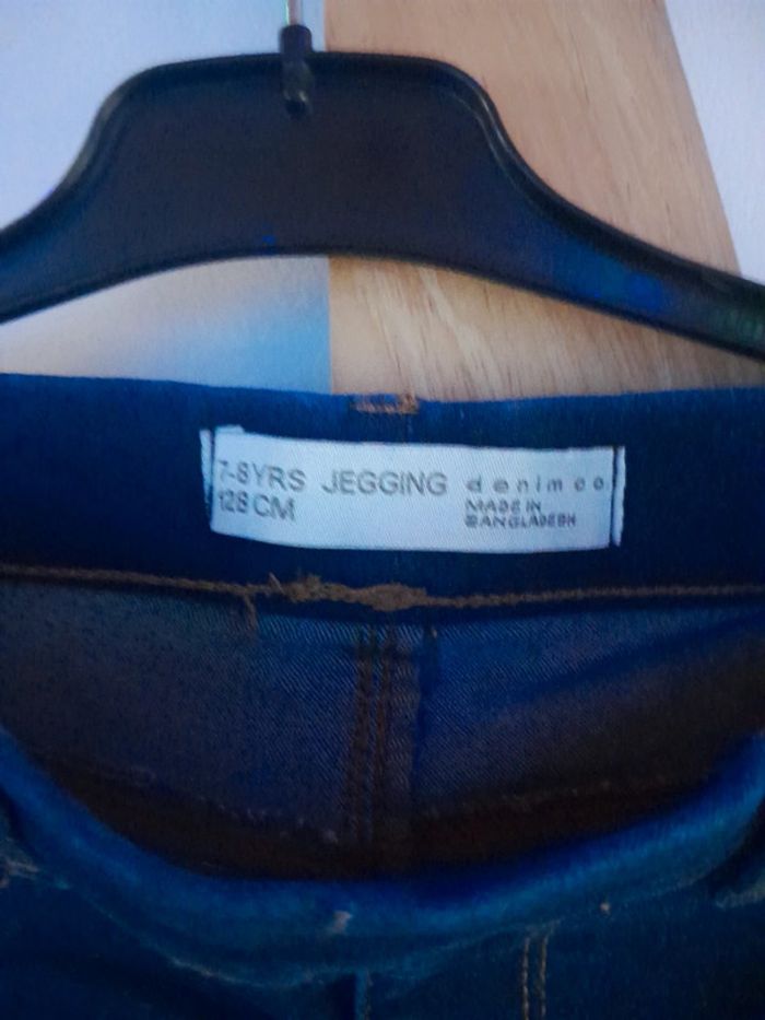 Leggings fille 7-8 ans denim co - photo numéro 2