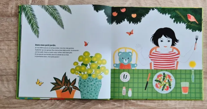 Livre Dans mon petit jardin enfants - photo numéro 2