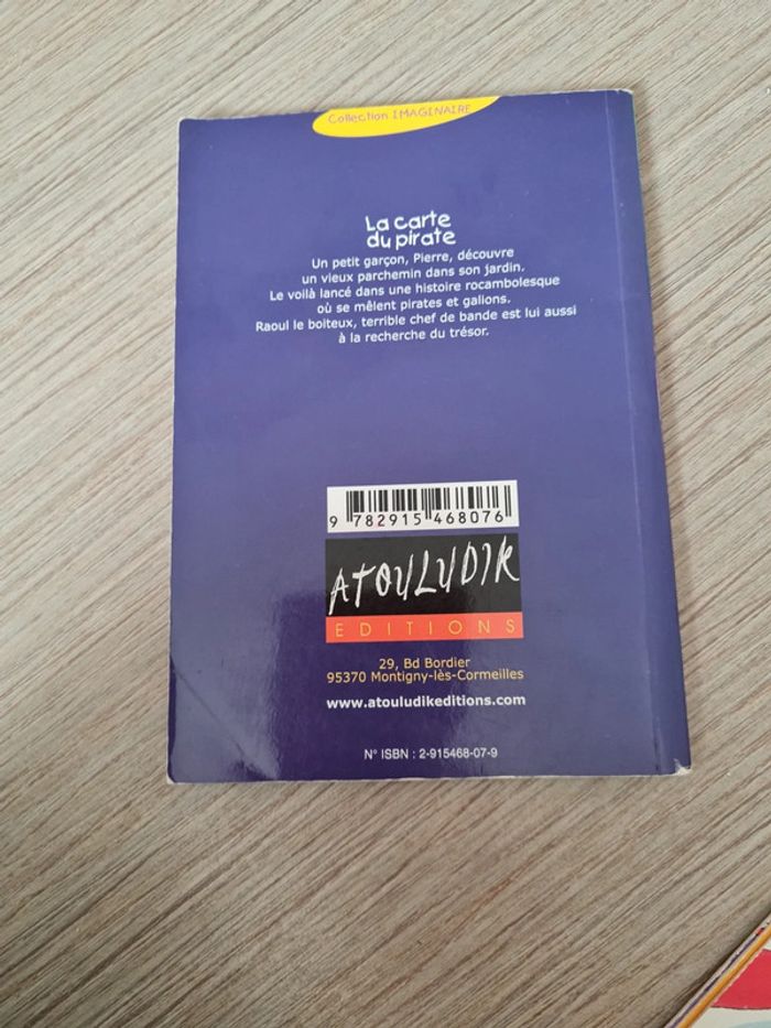 Livre La carte du pirate - photo numéro 3