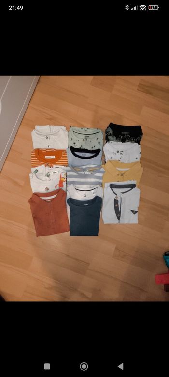 Lot t-shirts et polos 