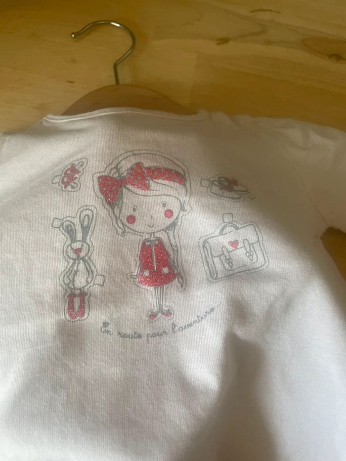 Lot de 3 t-shirt ML 6 mois (68 cm) - photo numéro 11